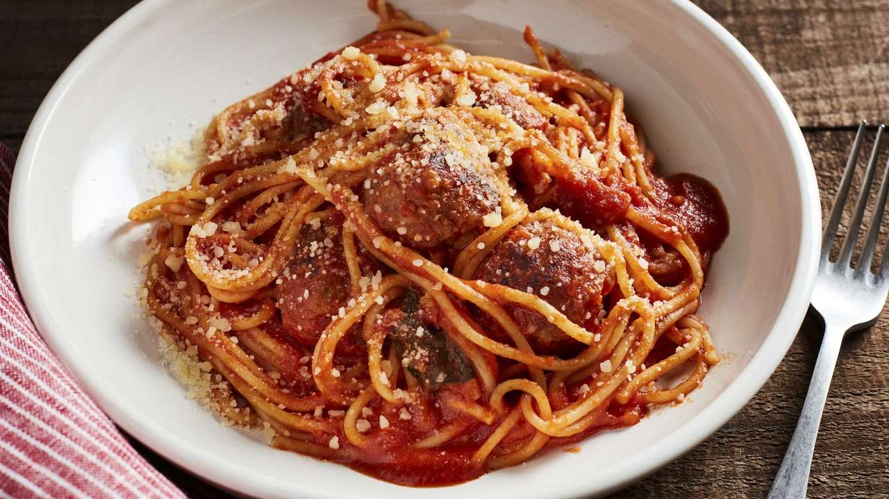 Спагетті онлайн пазл