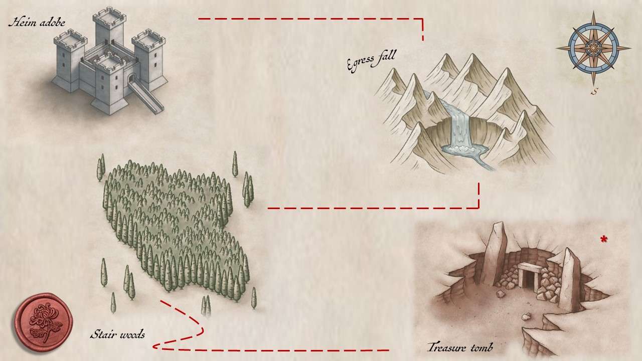Narozeninová mapa online puzzle