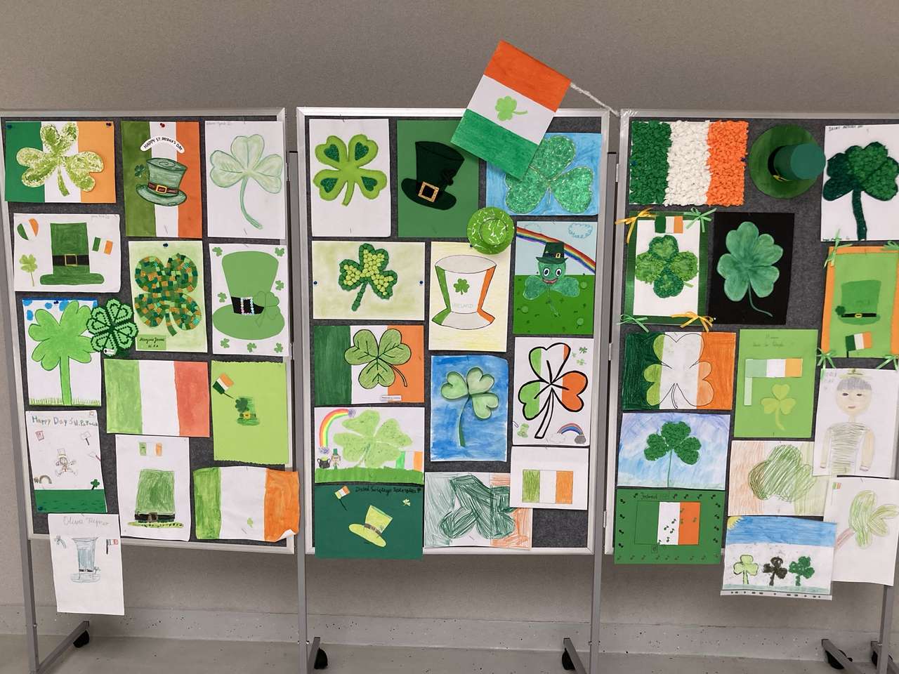 St. La Saint-Patrick dans notre école puzzle en ligne