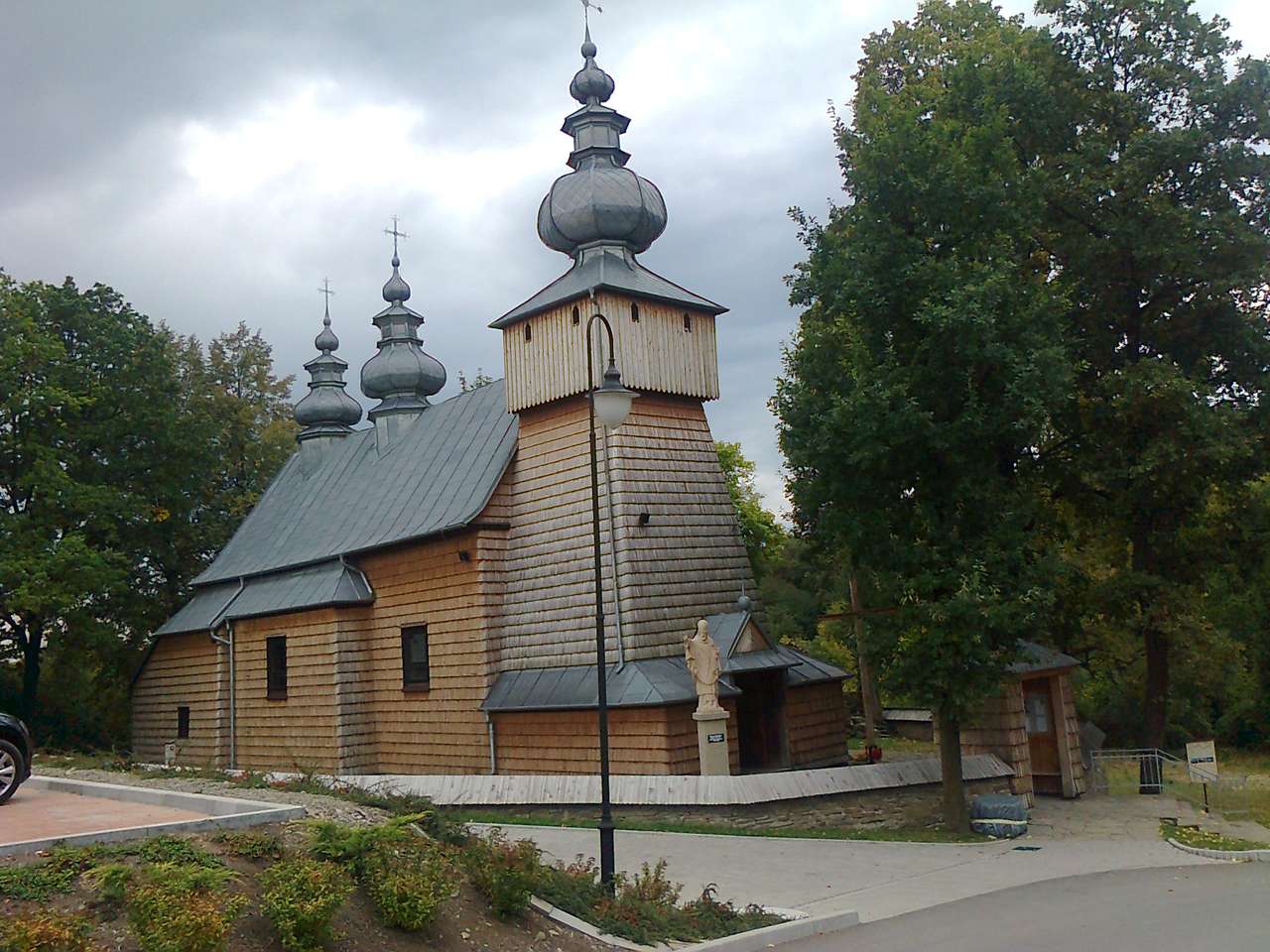 Ortodox kyrka i Binczarowa Pussel online