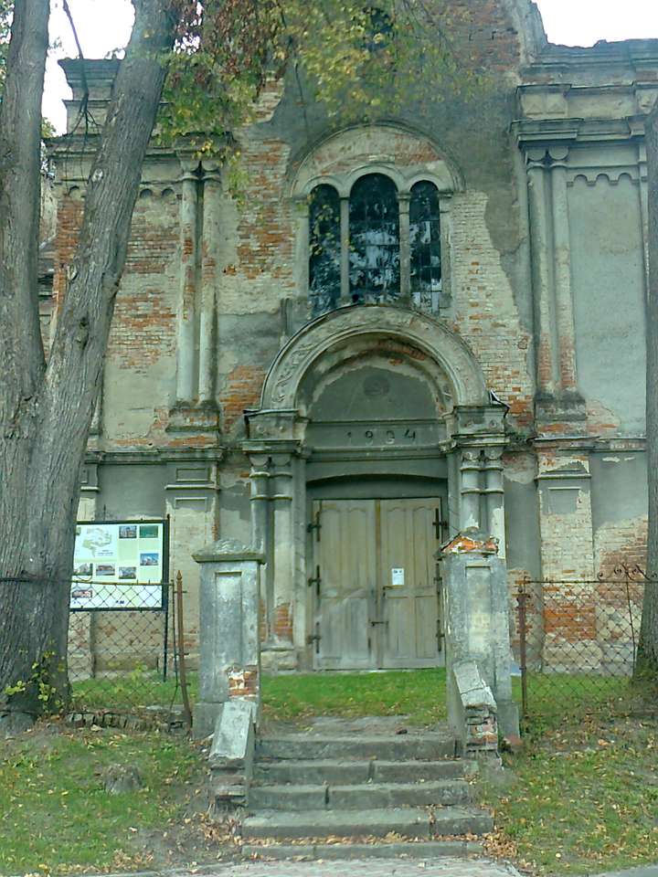 Orthodoxe kerk in Stary Dzików puzzel online van foto