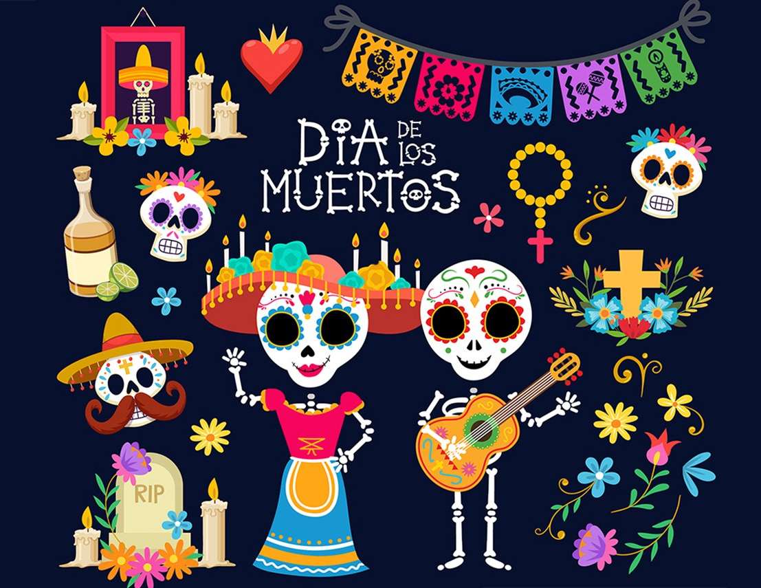 "Day of the Dead". puzzle online from photo