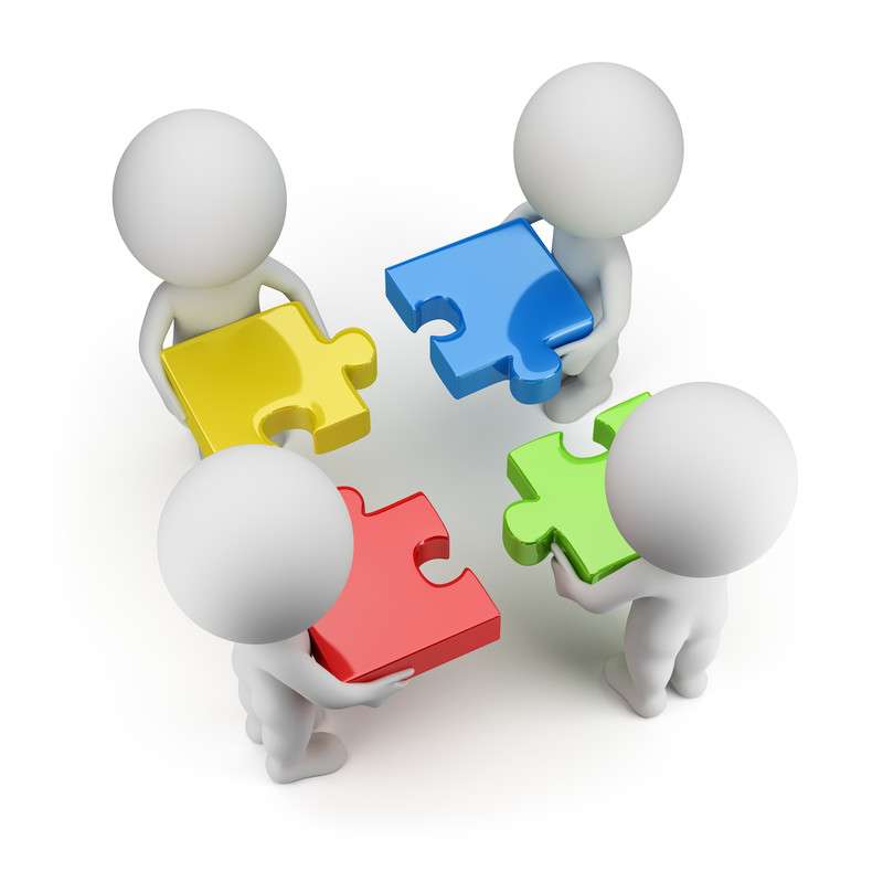 Collaboration intersectorielle puzzle en ligne