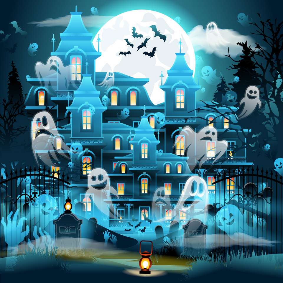 The Ghost Castle puzzle online from photo
