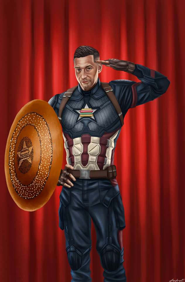 Bossman with shield online puzzle