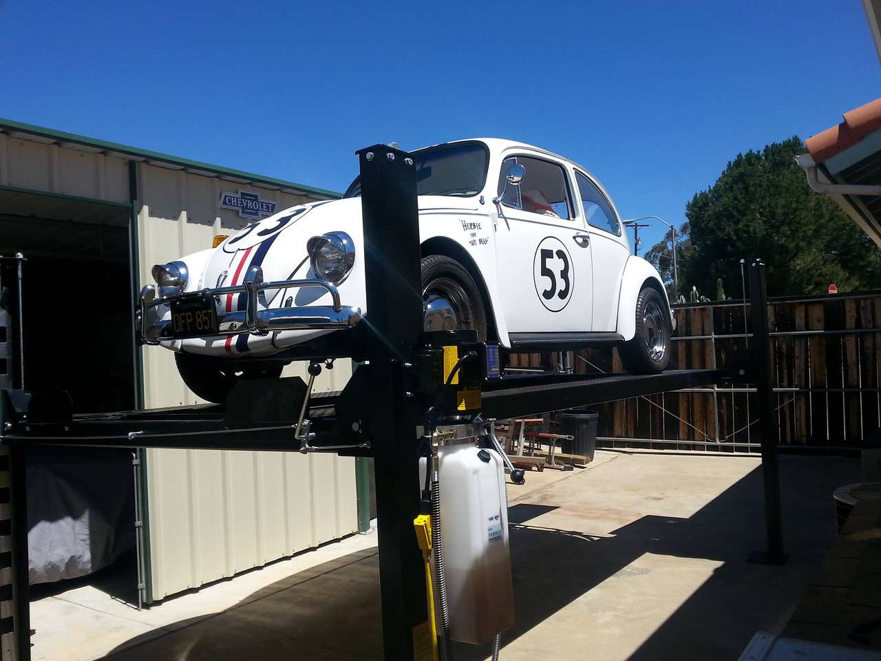 Herbie The Love Bug pussel online från foto