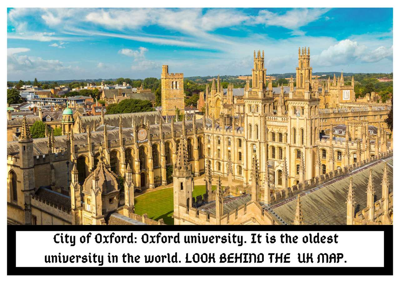 Оксфордский университет онлайн-пазл
