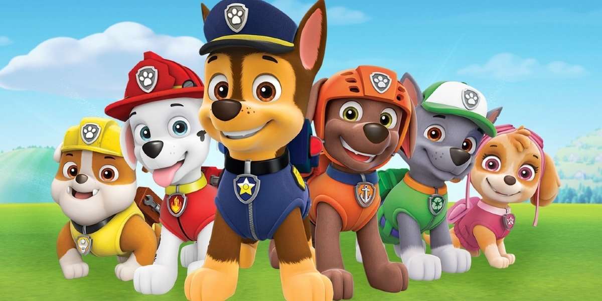 Paw Patrol puzzle online from photo