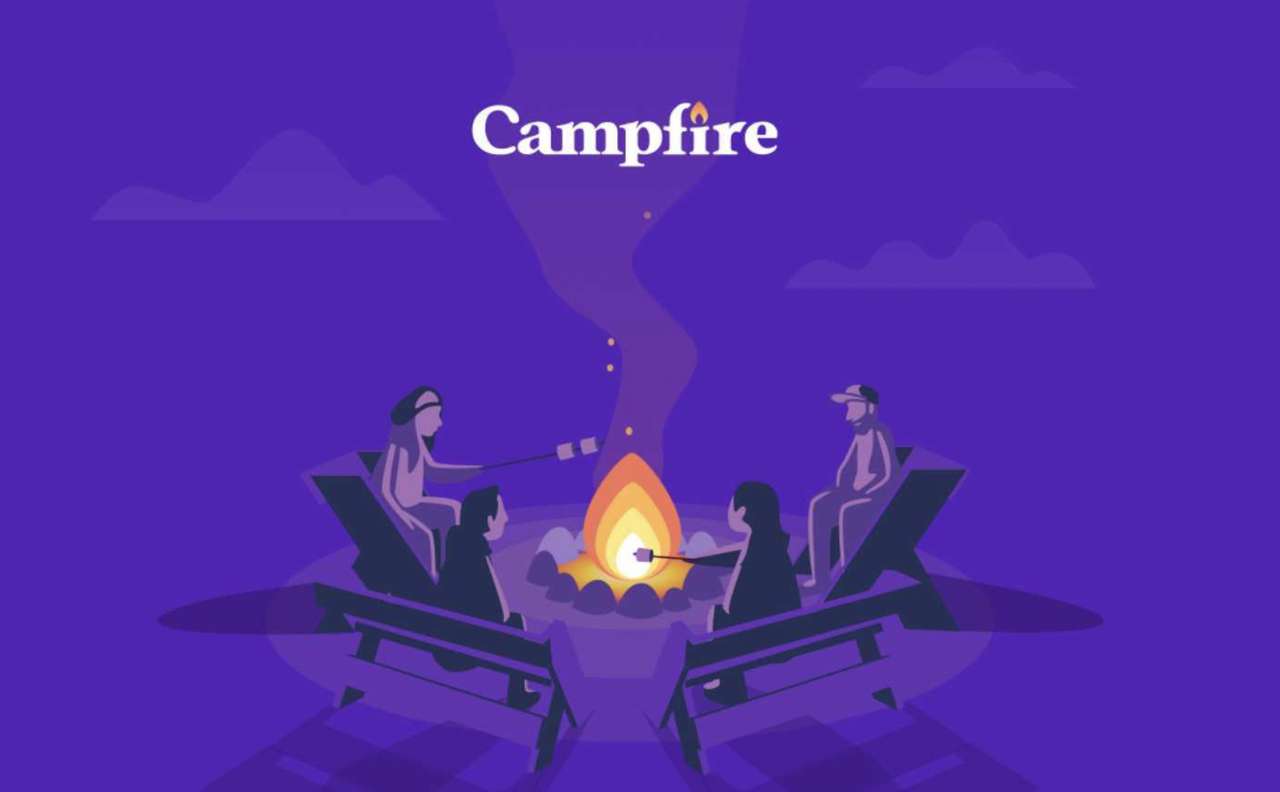 Campfire Puzzle puzzle online from photo