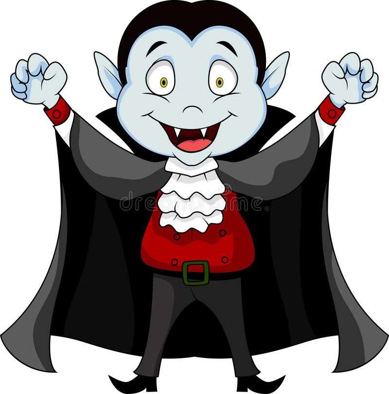 VAMPIRE FOR HALLOWEEN puzzle online from photo