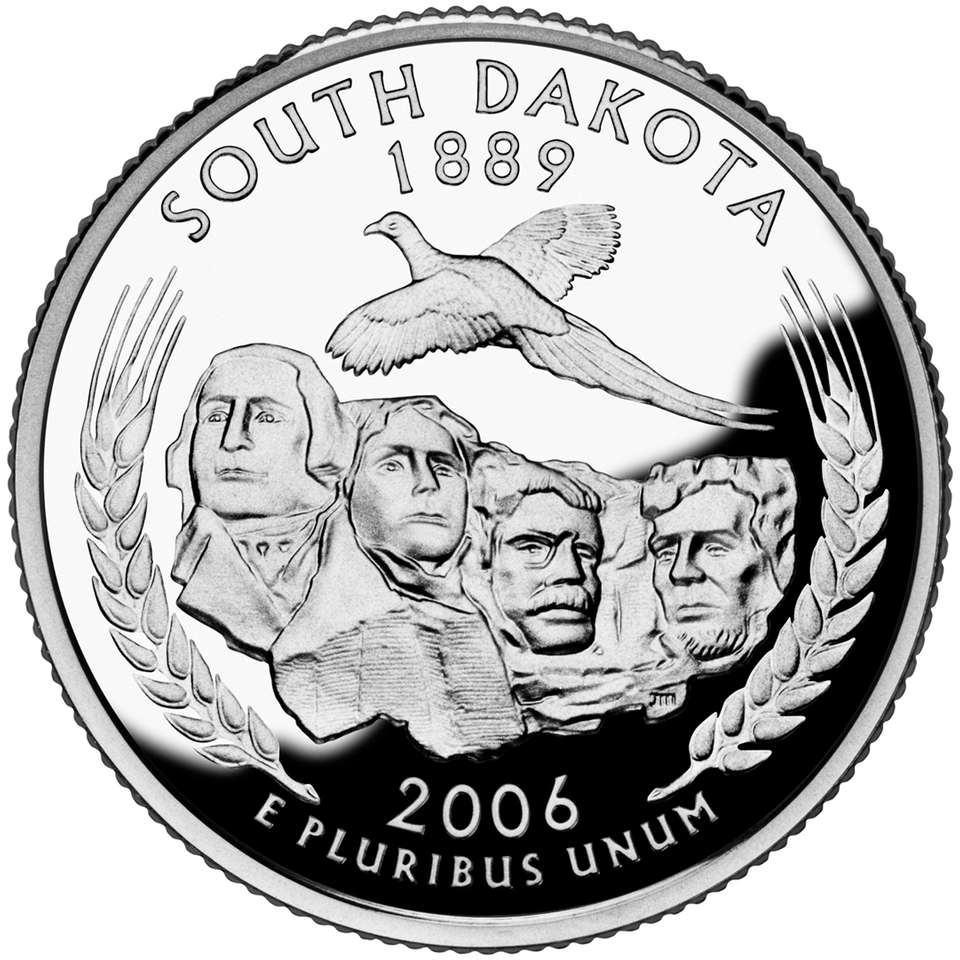 South Dakota Quarter online puzzle