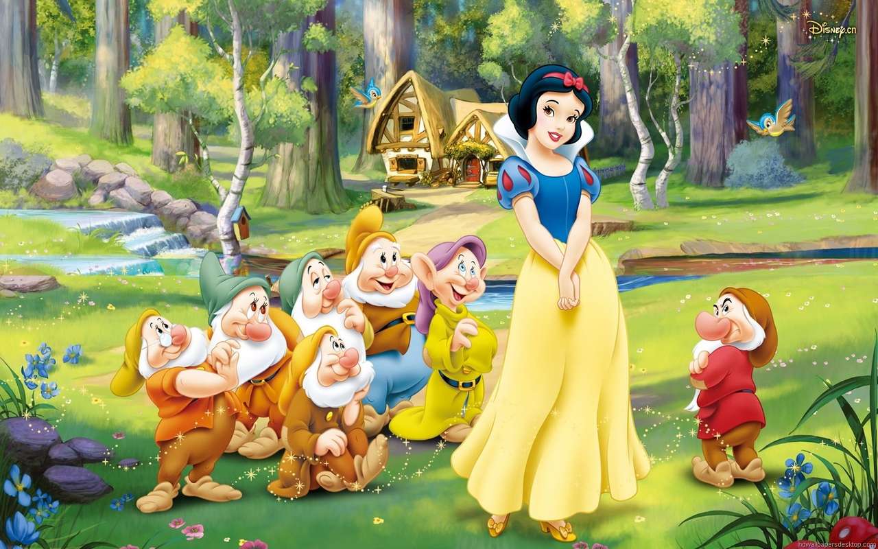 Snow White puzzle online from photo