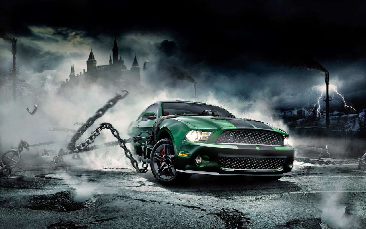 Mustang Pro puzzle online a partir de fotografia