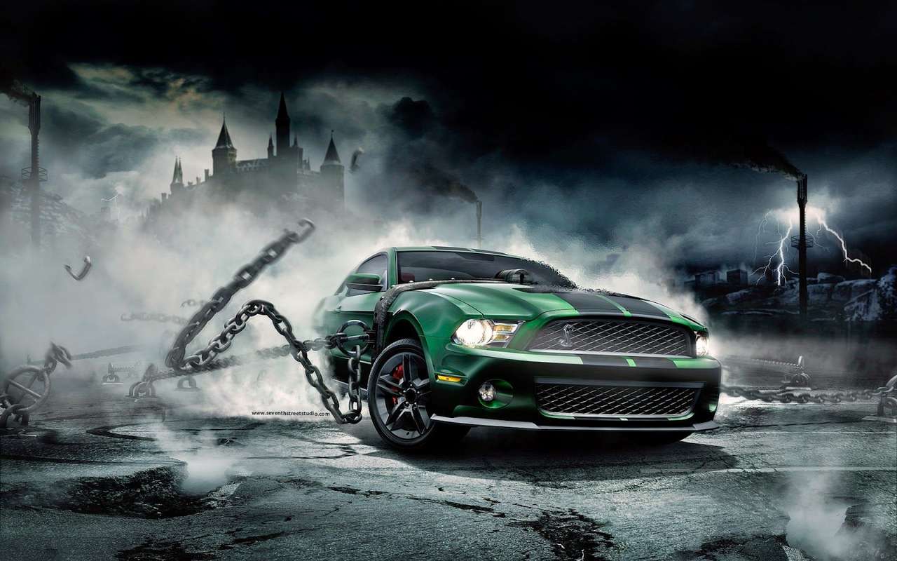 Mustang Pro pussel online från foto