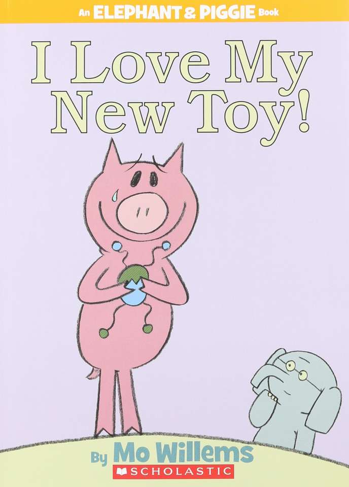 Обичам новата си играчка! онлайн пъзел от снимка