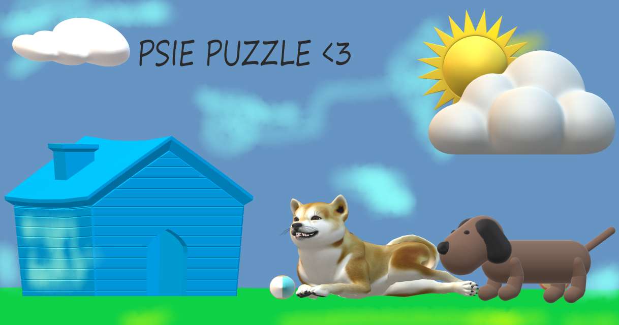 Puzzle pentru câini puzzle online din fotografie