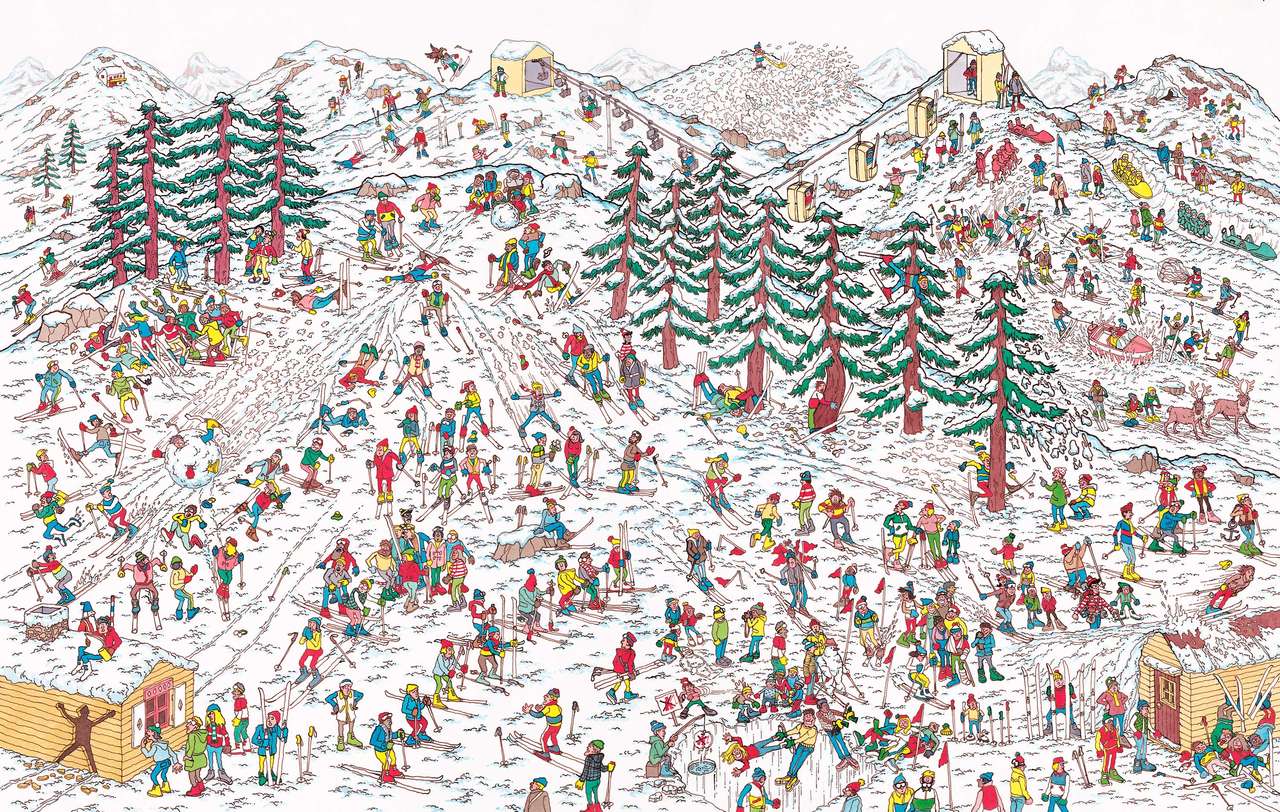 where is waldo?? puzzle online from photo