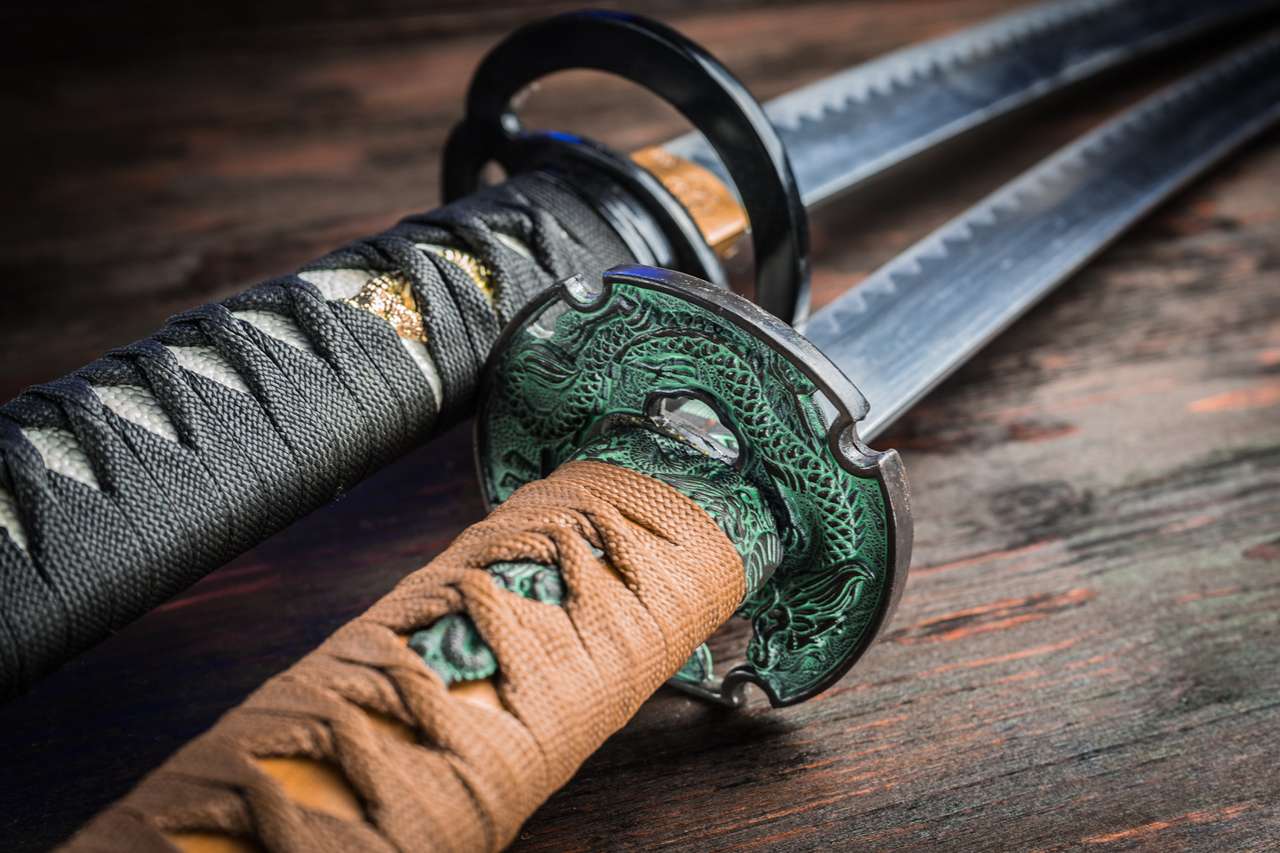 Samurajens svärd Pussel online