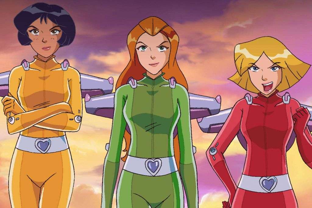 Totally Spies puzzle online from photo