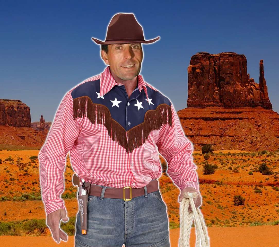 Cowboyen pussel online från foto