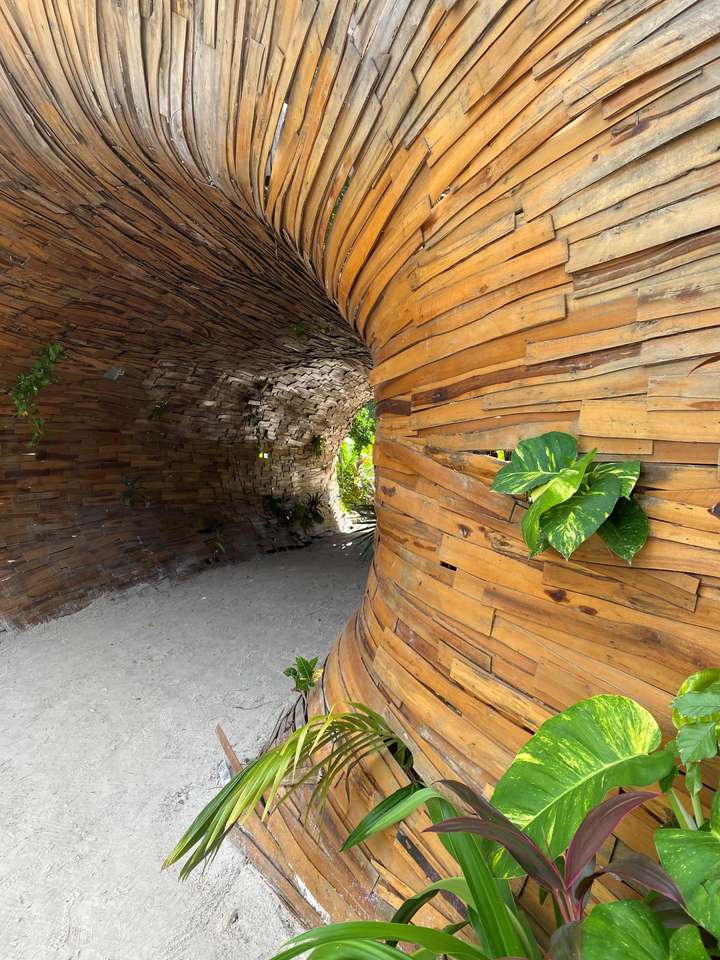 Tulum tunnel pussel online från foto