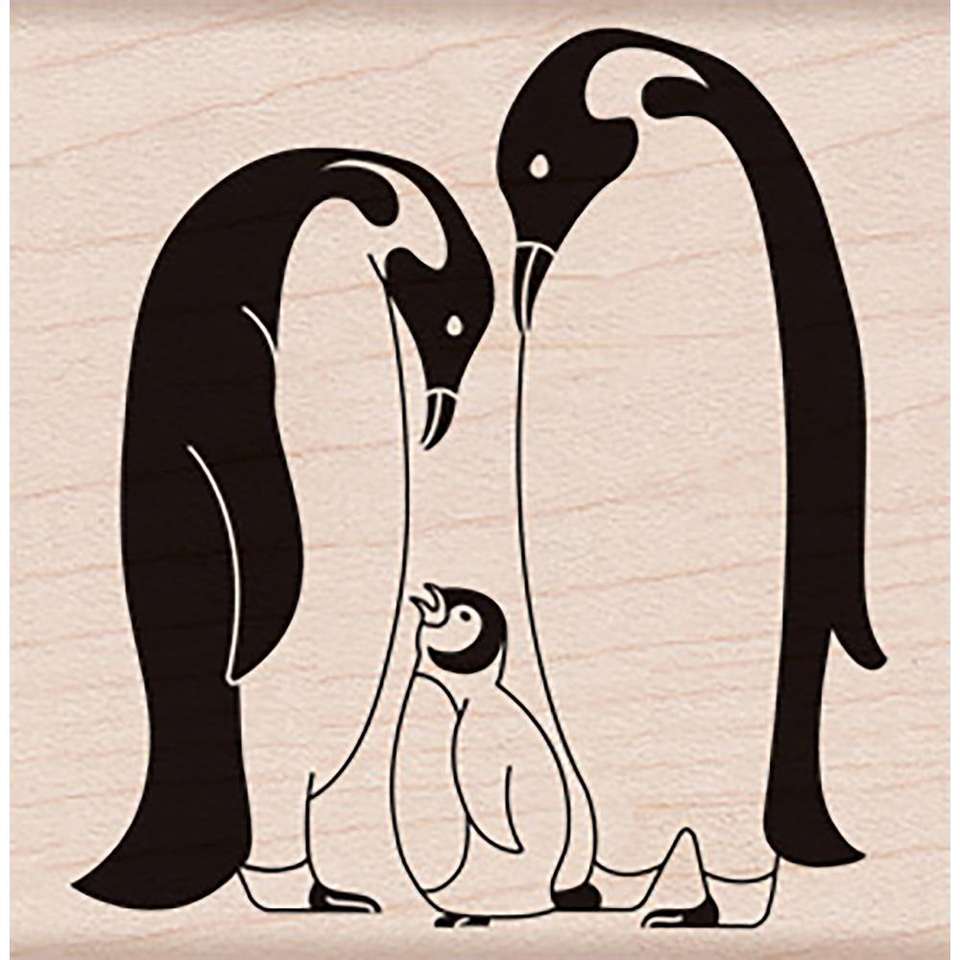 Penguin Family puzzle online from photo
