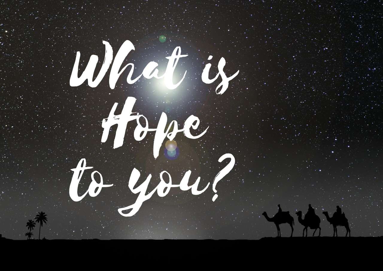 naděje-vánoce puzzle online z fotografie