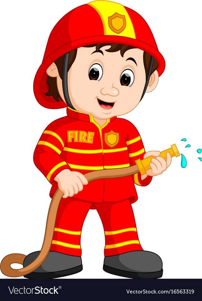 FIREFIGHTER puzzle online from photo