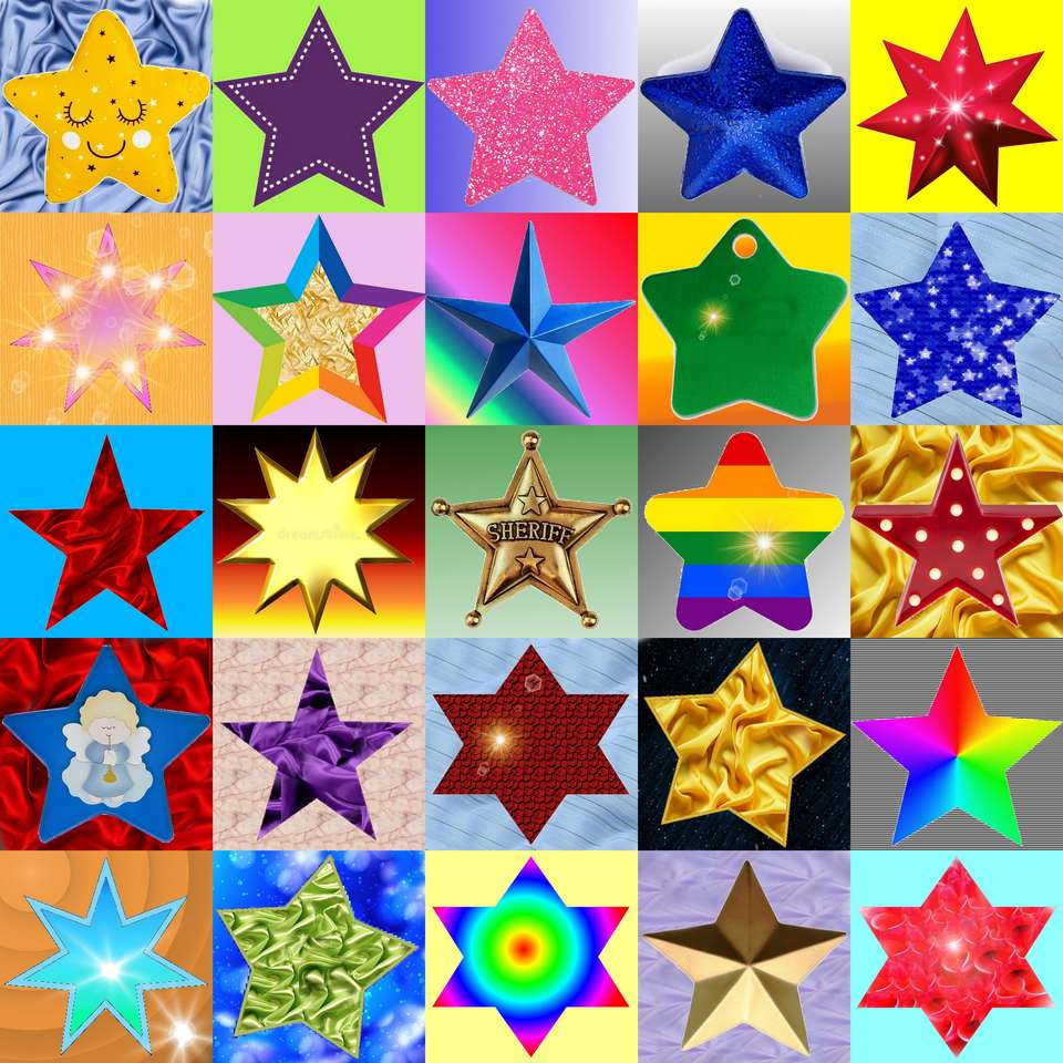 Csillagok puzzle online fotóról