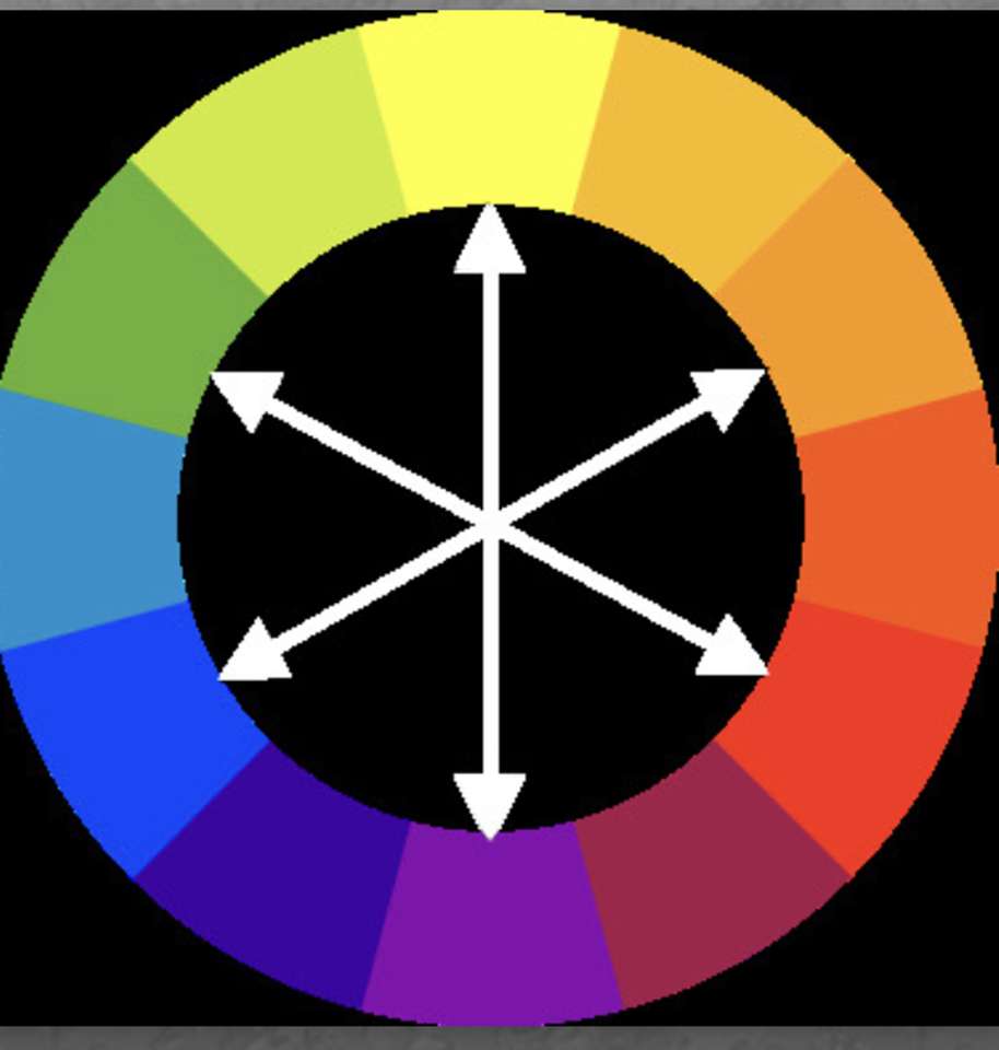 Color Wheel puzzle online from photo