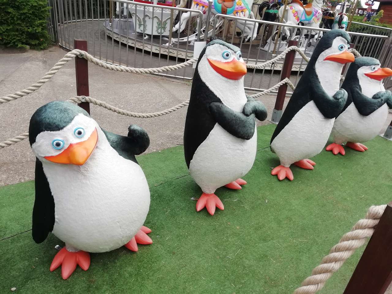 Pinguini di Władek puzzle online da foto
