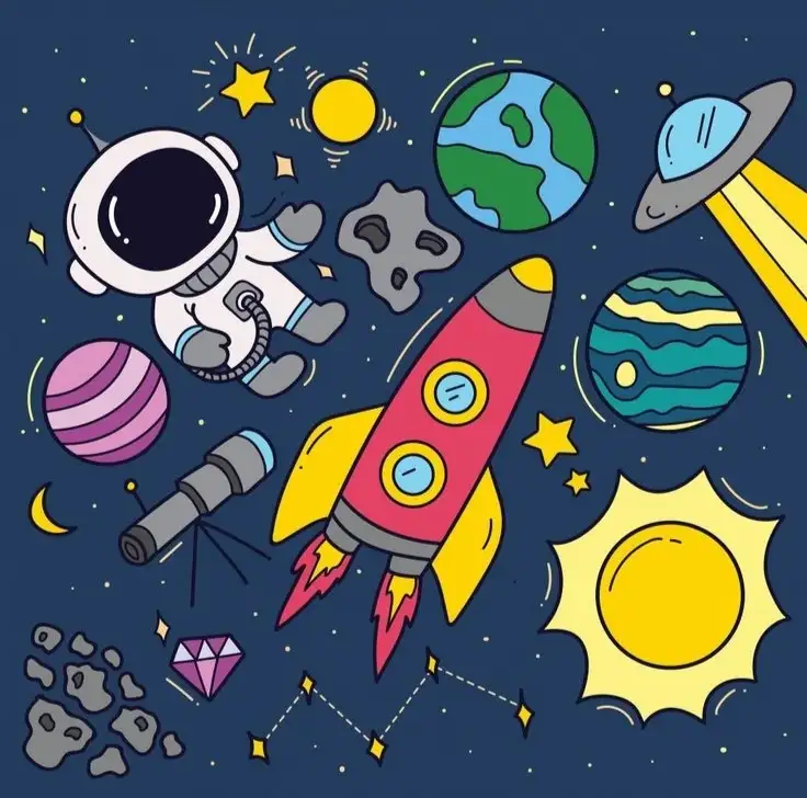 Space for kids - ePuzzle photo puzzle