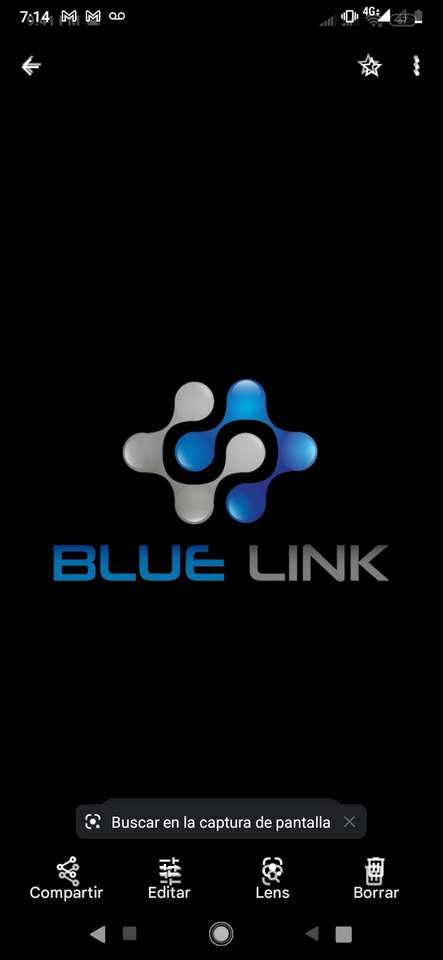 Bluelink puzzle online din fotografie