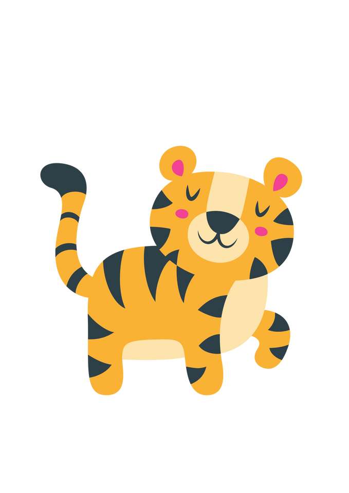 tigre bbsb puzzle online a partir de fotografia