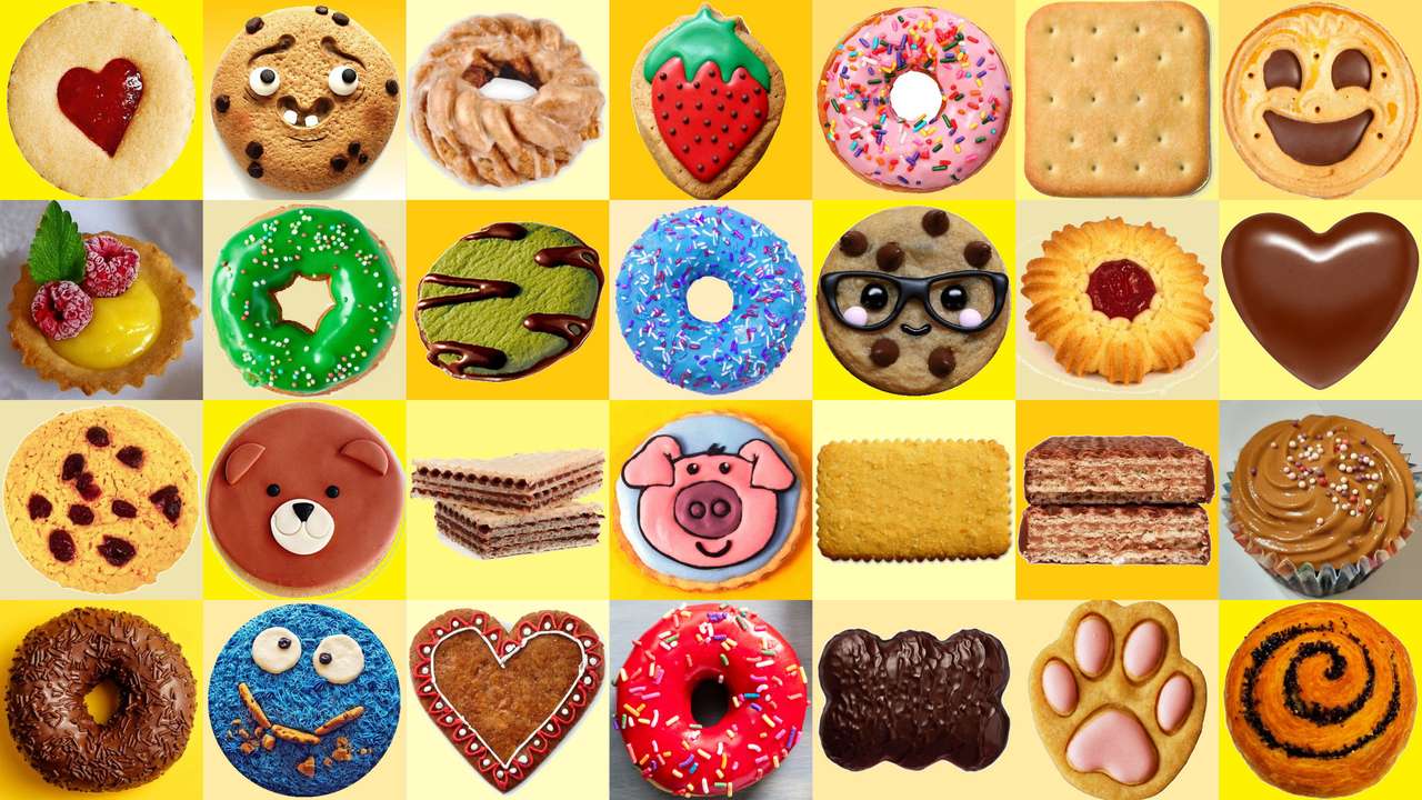 cookies puzzle online from photo