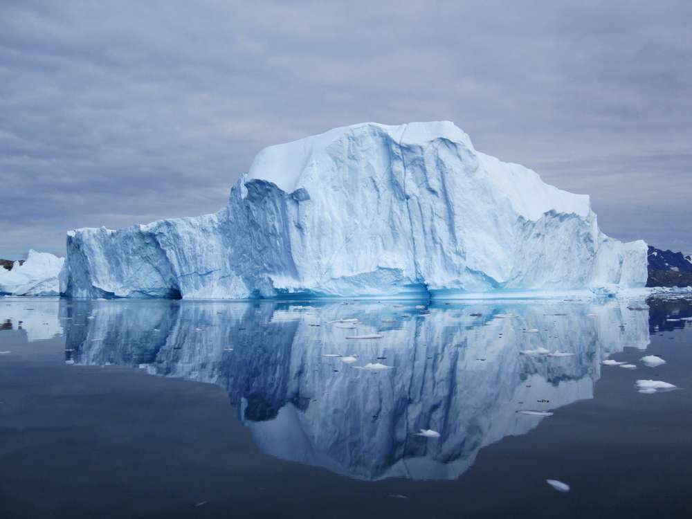 Головоломка с айсбергом пазл онлайн из фото