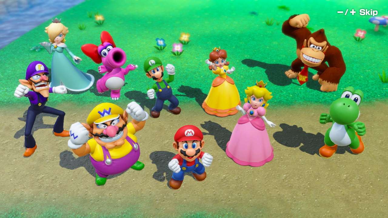Mario Party Superstars online puzzel