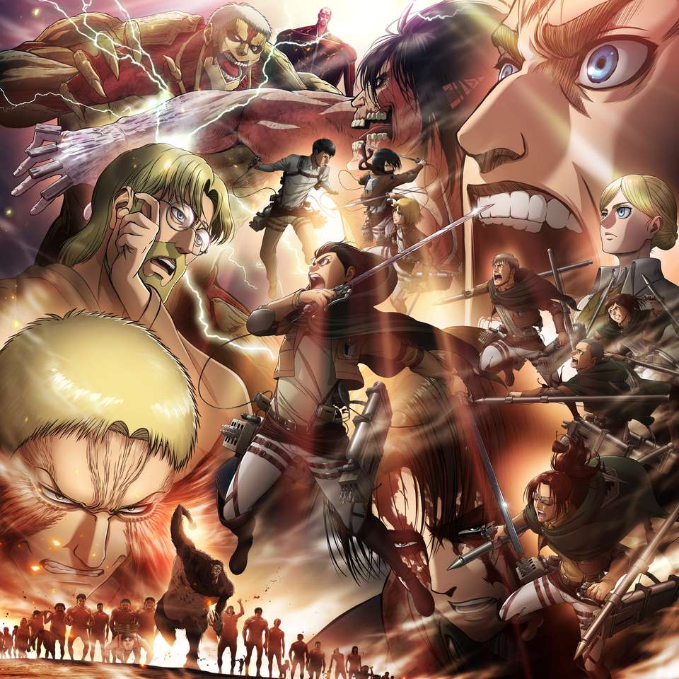 Attack on Titan puzzle online puzzle