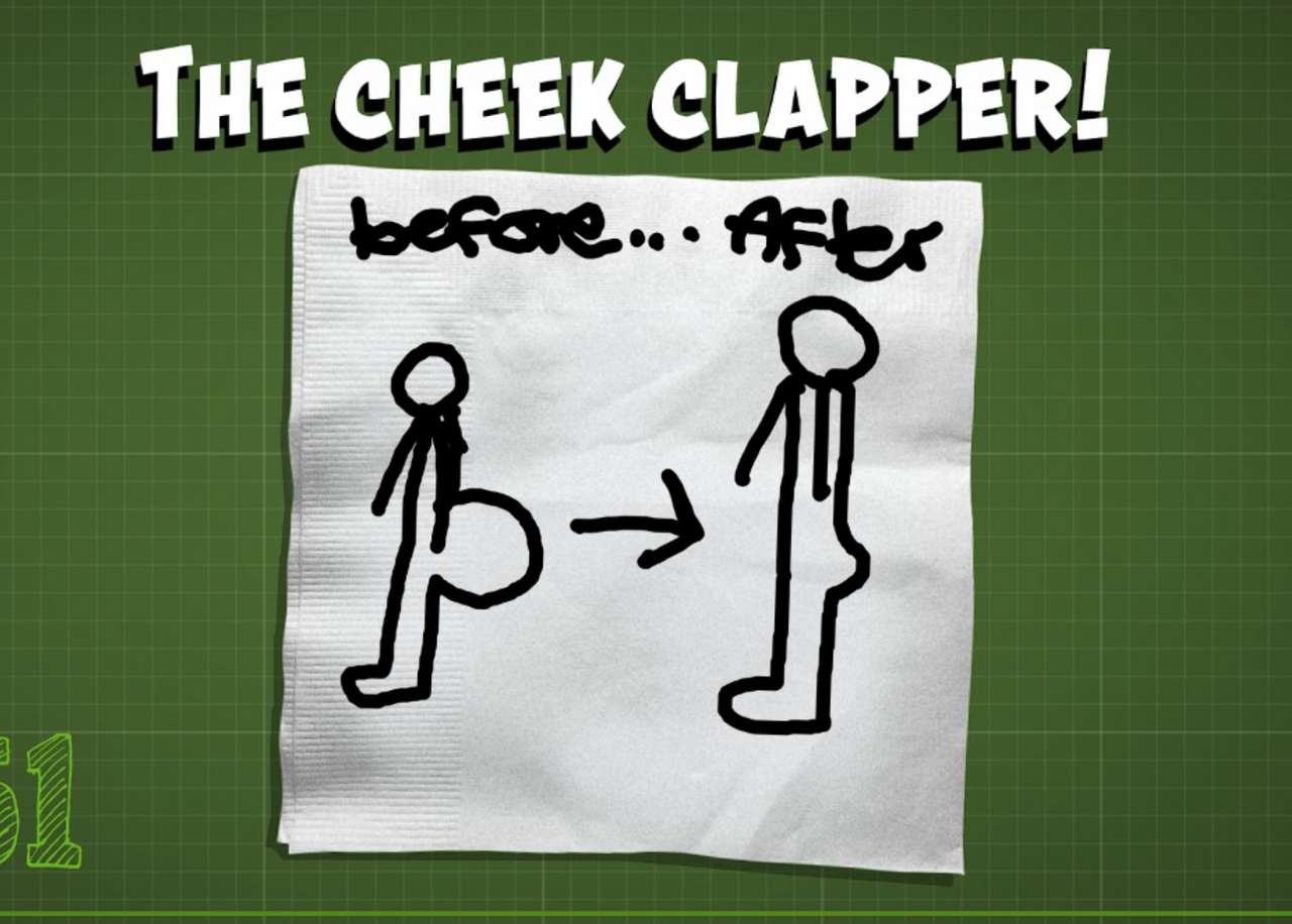 The Cheek Clapper puzzle online from photo