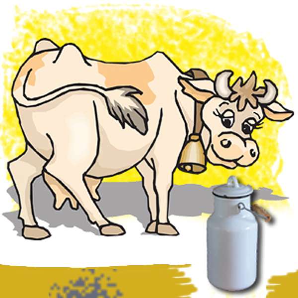 Корова чекає господаря онлайн пазл