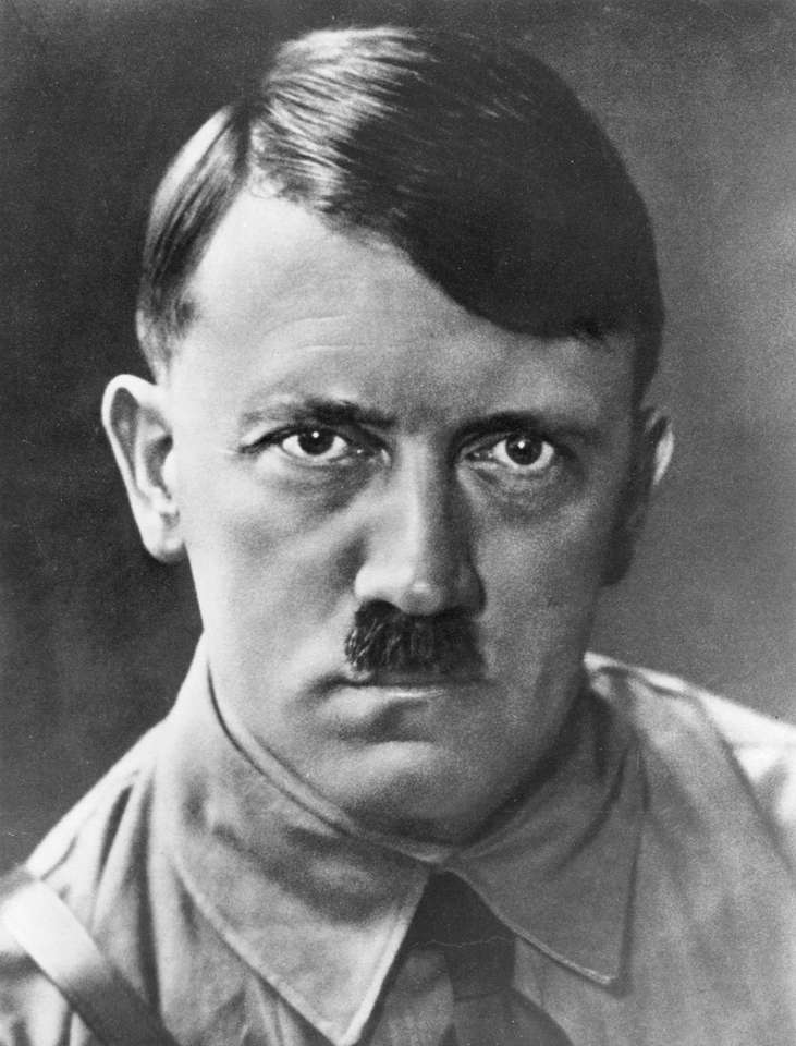 Hitler mustasch pussel online från foto