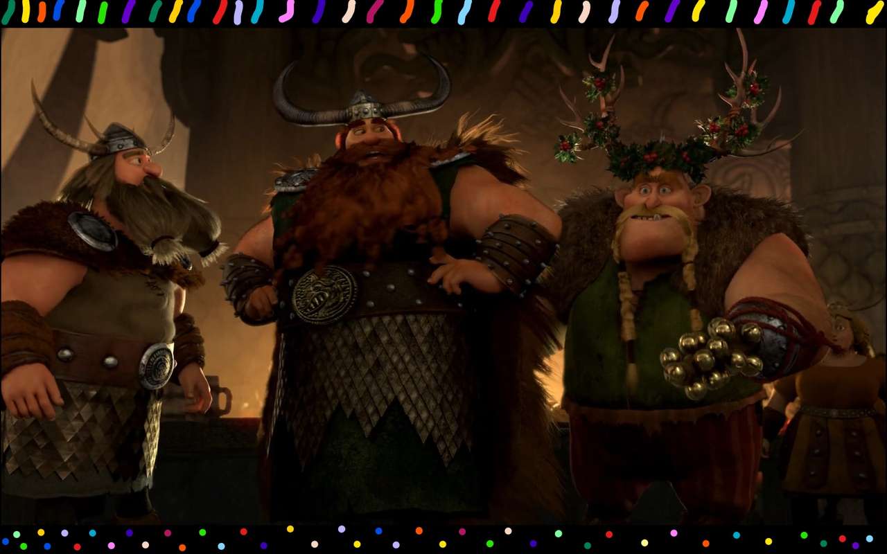 How To Train Your Dragon - Holidays online puzzle