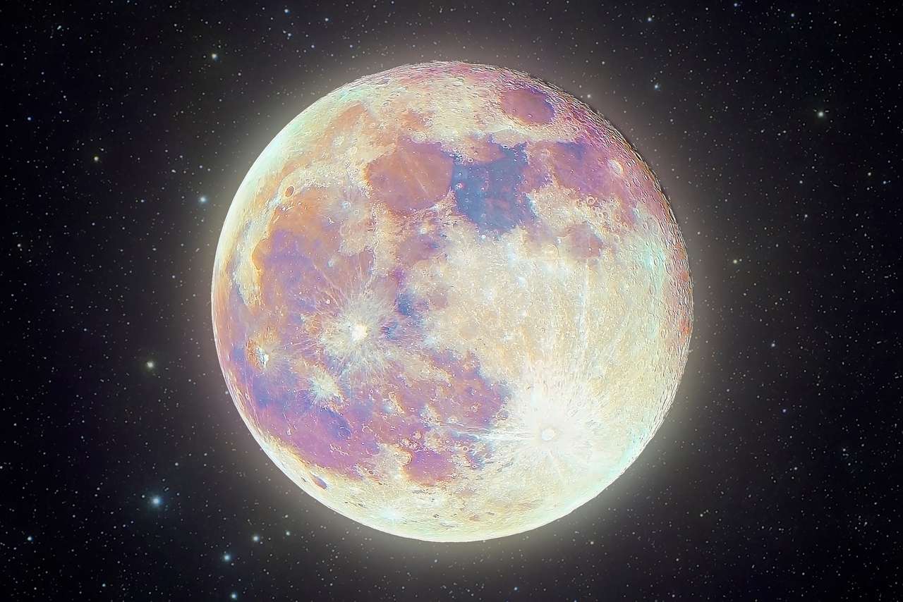 Månen pussel pussel online från foto