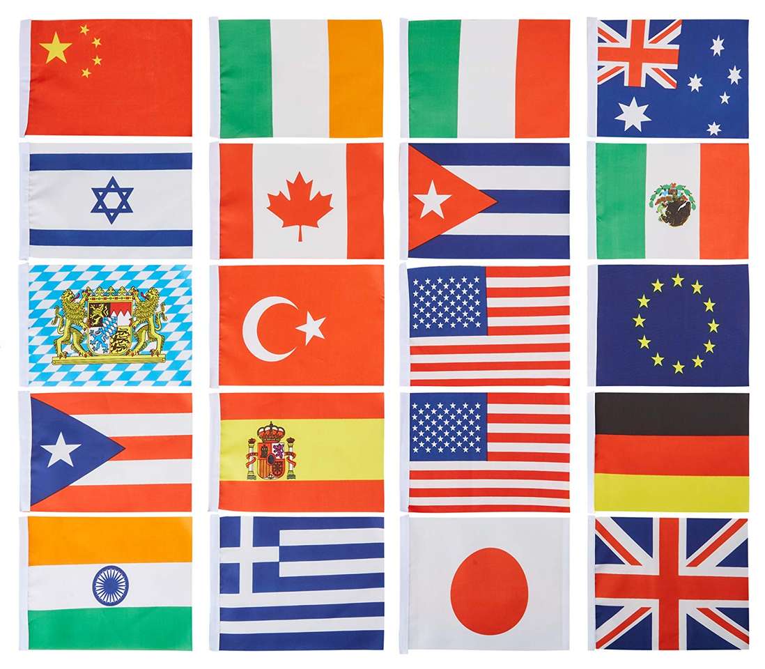 křesťanské vlajky online puzzle