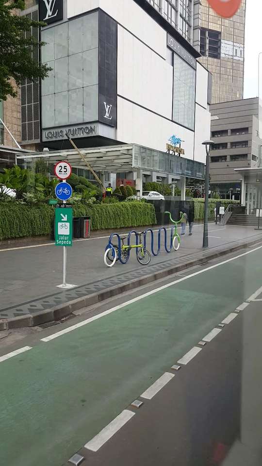 biciclete în Jakarta puzzle online