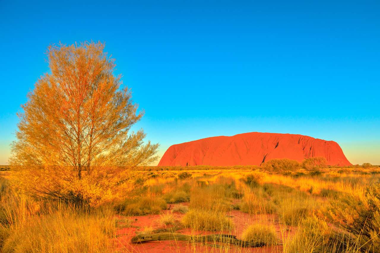 Uluru, Noordelijk Territorium, Australië online puzzel