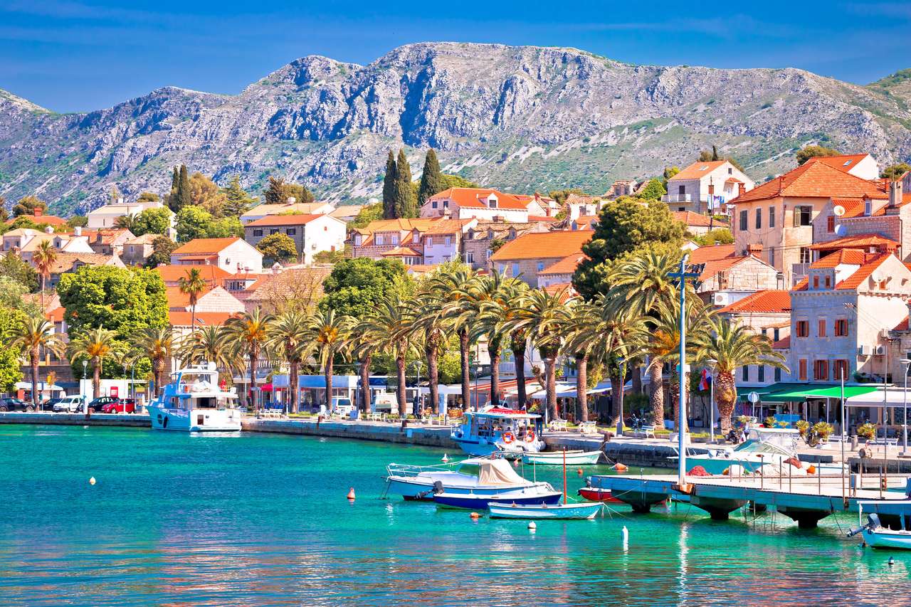 Town of Cavtat puzzle online from photo