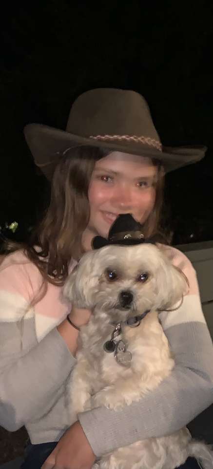 Cookie Wookie och hennes hund Pussel online