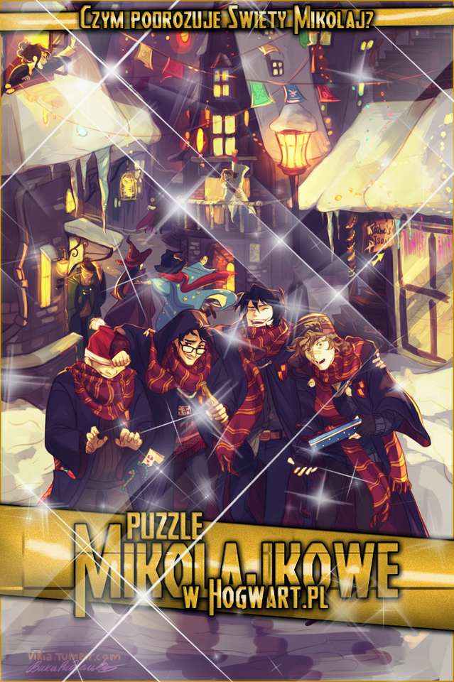 Mikołajki la școala HP puzzle online din fotografie