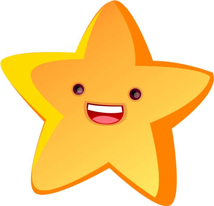 Csillag boldog puzzle online fotóról